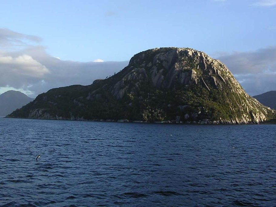 Off the coast of Chiloe Island