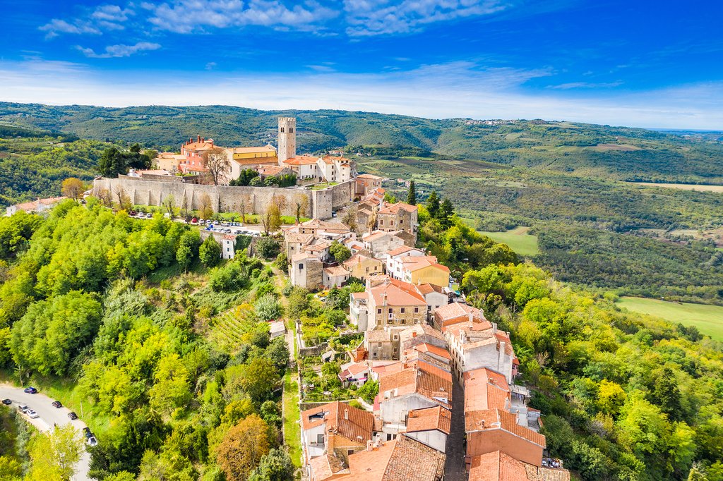 Ancient Hilltop Town of Motovun