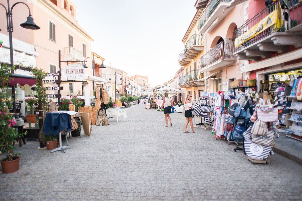 Shopping Street in Santa Teresa