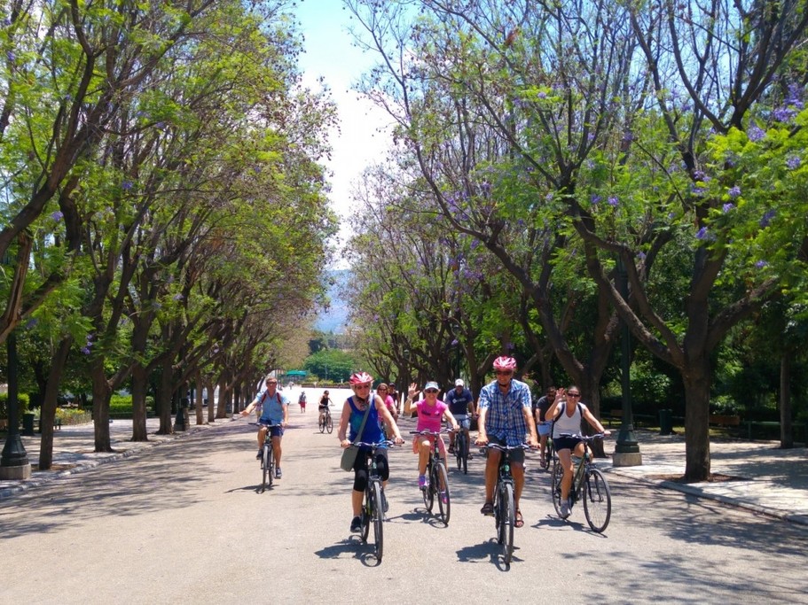 Athens bike tour