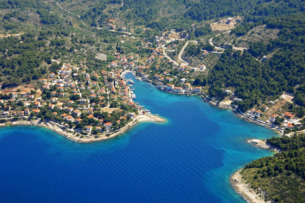 The Coastline of Šolta Island, Croatia
