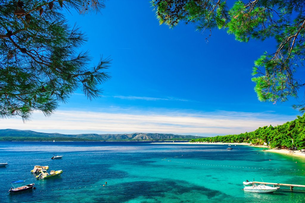 Croatia - Brač - Bol's Zlatni Rat beach