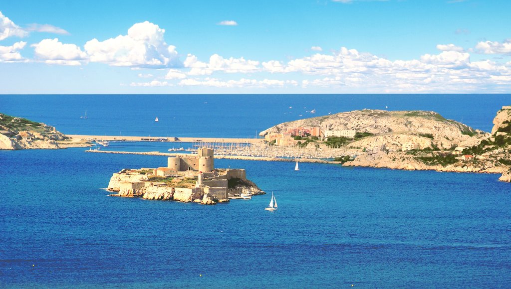 The Frioul Islands and Château d'If