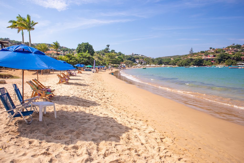 Beautiful Ferradura Beach in Búzios