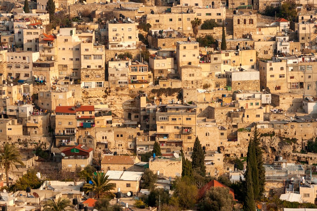Residential neighborhood in East Jerusalem
