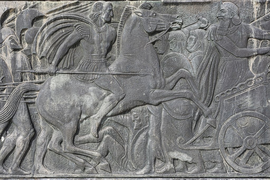Alexander in engraved format
