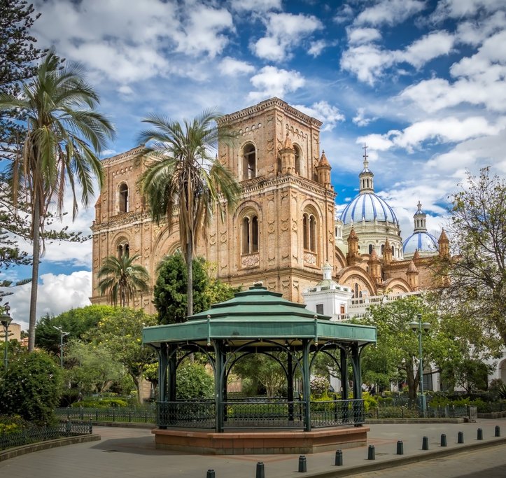 Parque Calderon in Cuenca