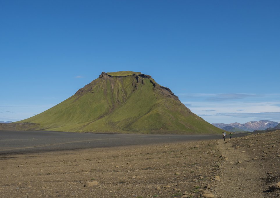 The view of Hattafell in the Emstrur Desert