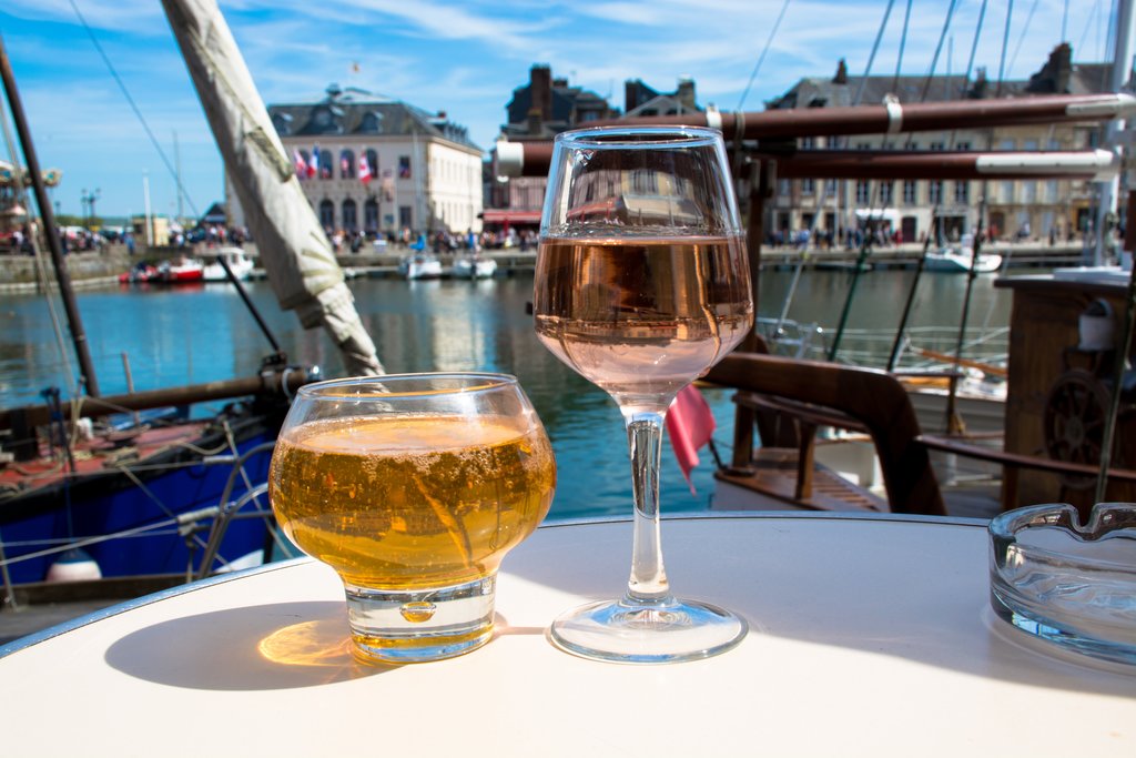 Enjoy a drink on the waterfront