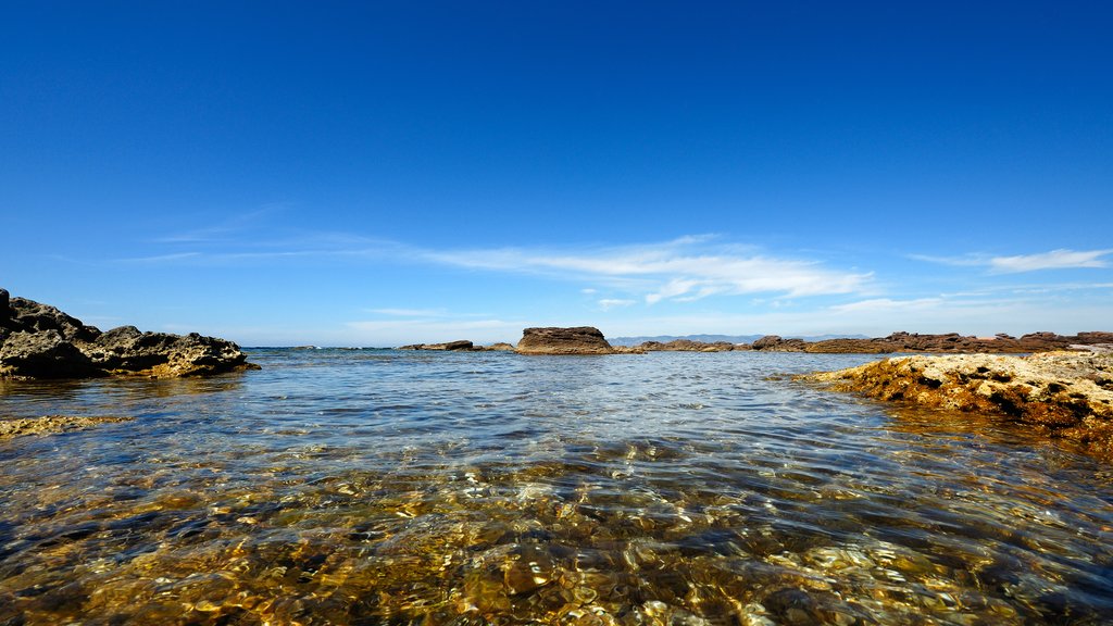 Clear Carloforte water