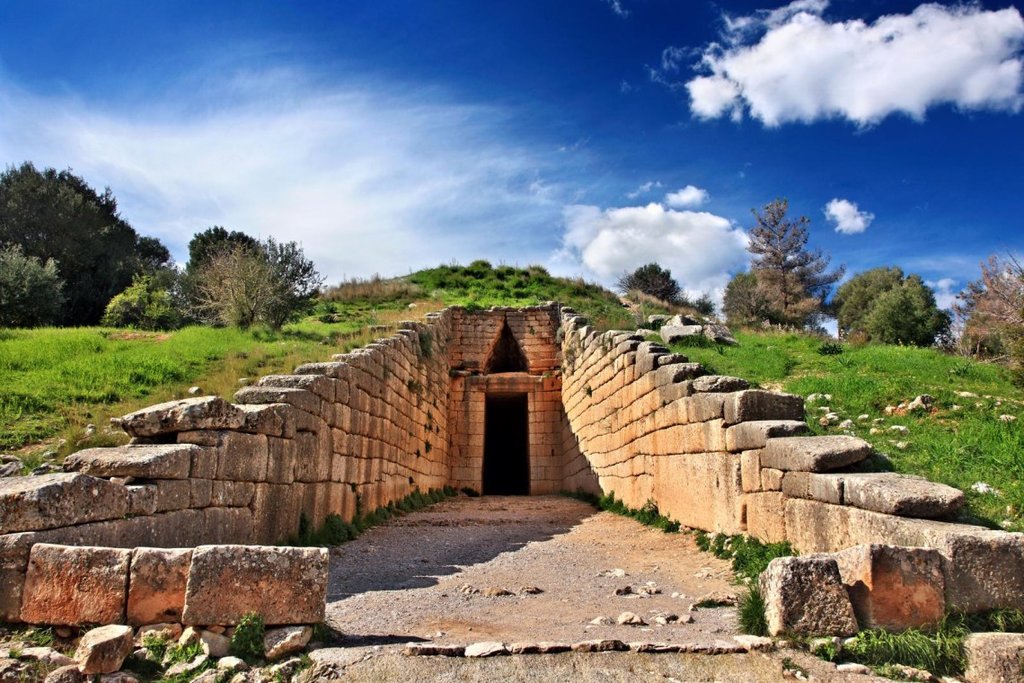 Tomb of Agamemnon in Mycenae