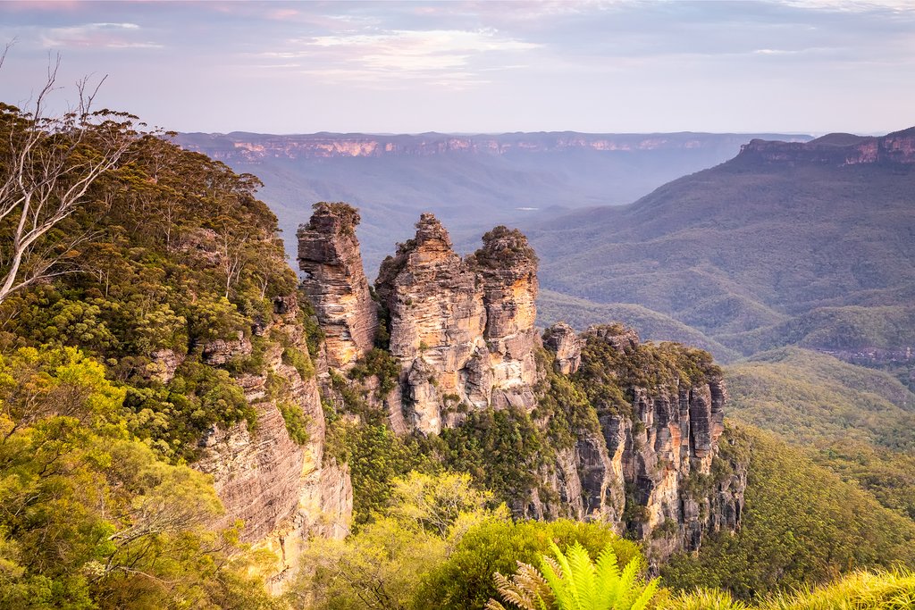 Three Sisters in the Blue Mountains, Australia
