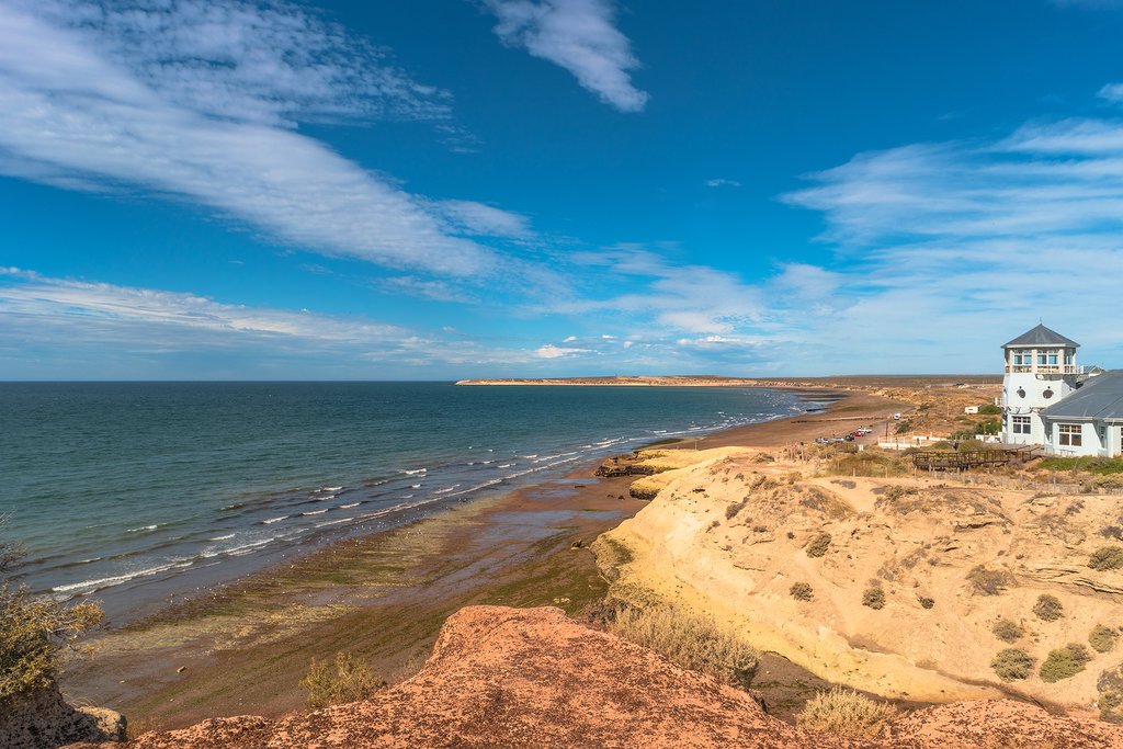 A beach near Puerto Madryn