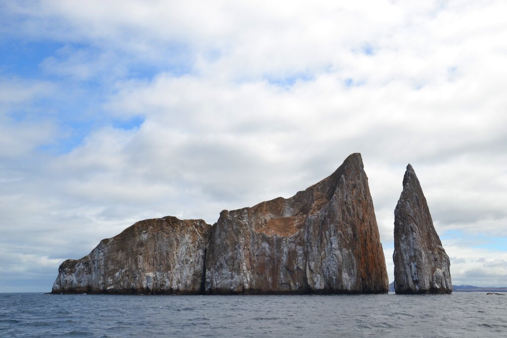 The iconic Kicker Rock
