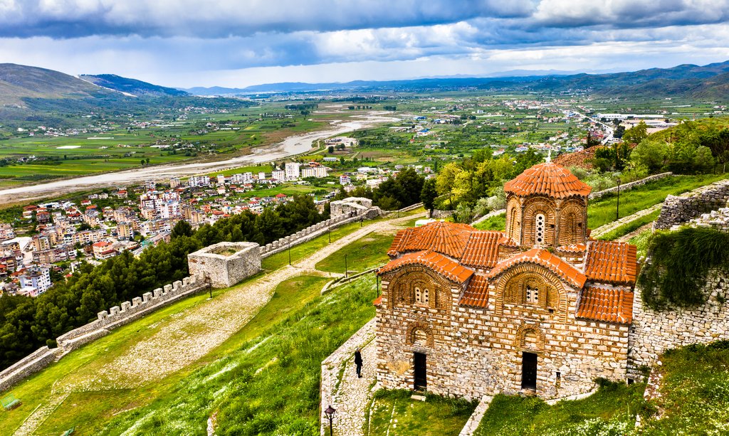The Berat Citadel, Albania