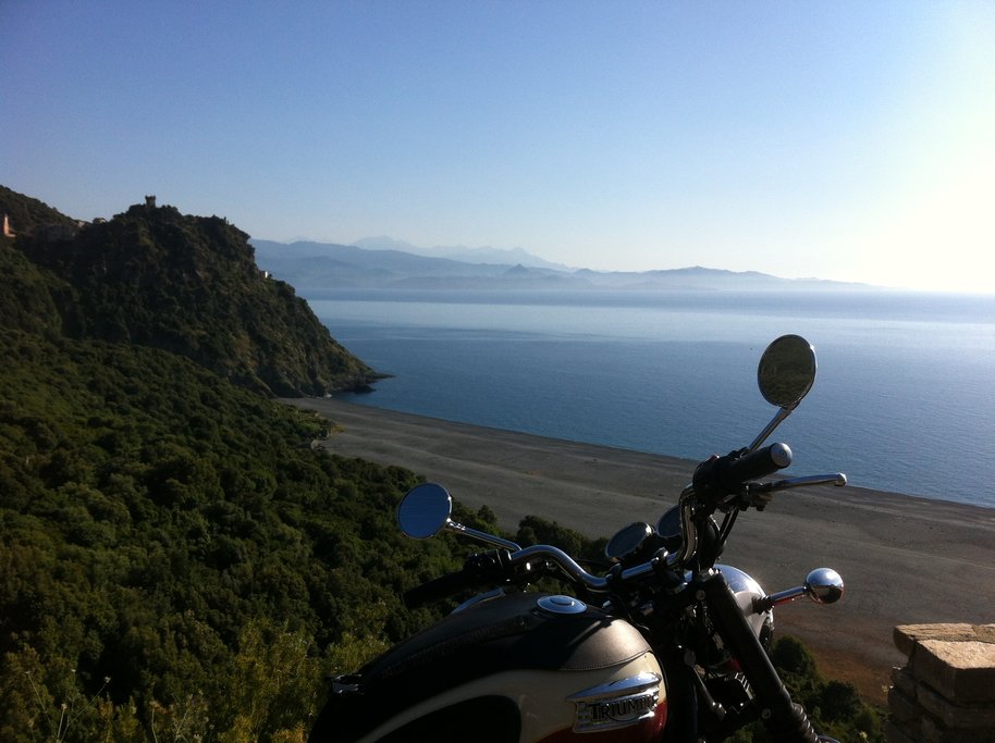 A view from the road, Cape of Corsica