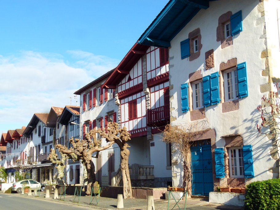 Village of Ainoha in Basque Country