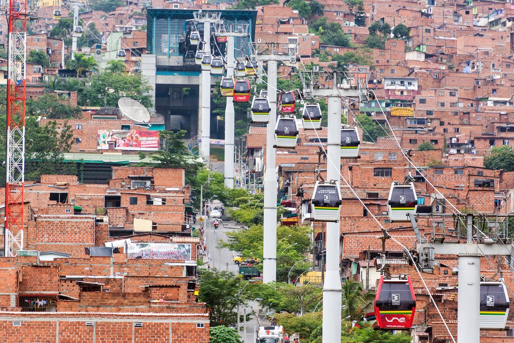 Metrocable cars