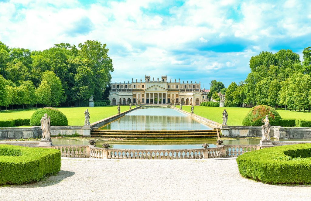 Stables at the 18th-century Villa Pisani