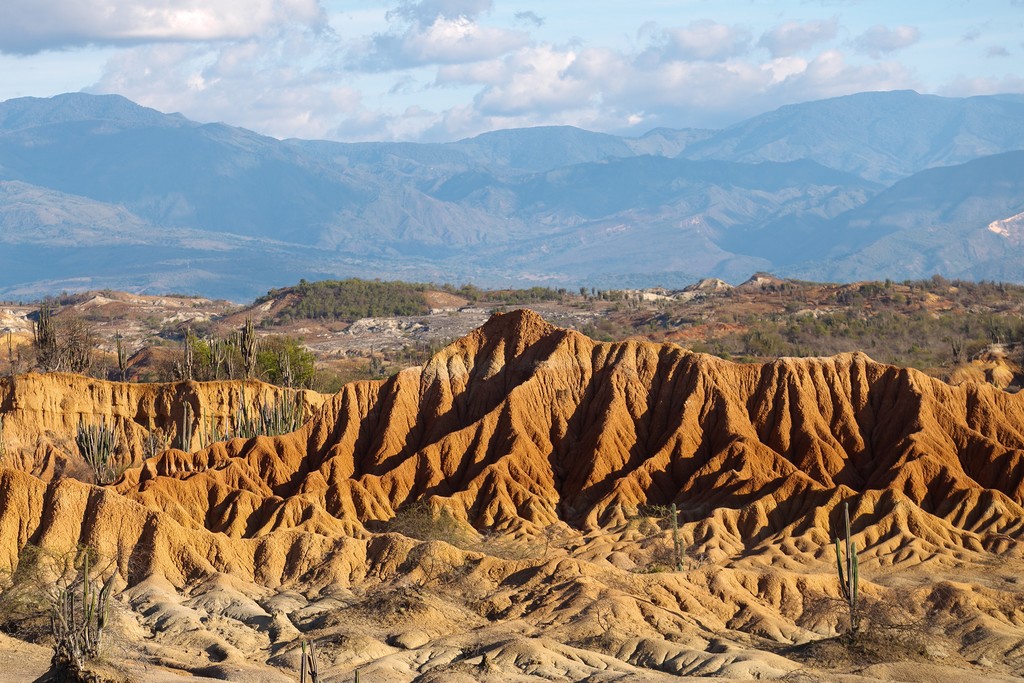 The red desert of Tatacoa