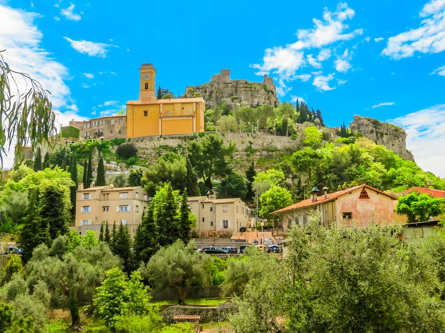 The hilltop village of Eze