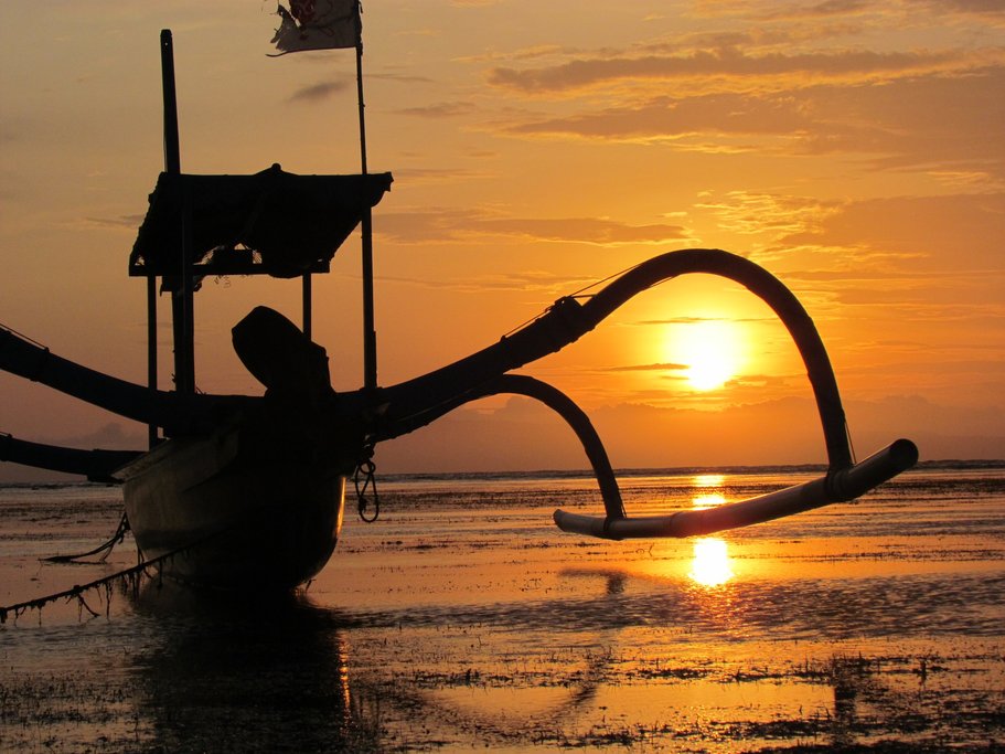 Sanur at sunrise