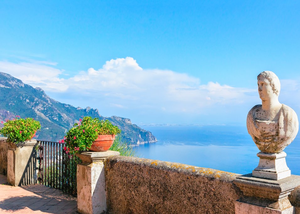 View from the Villa Cimbrone terrace