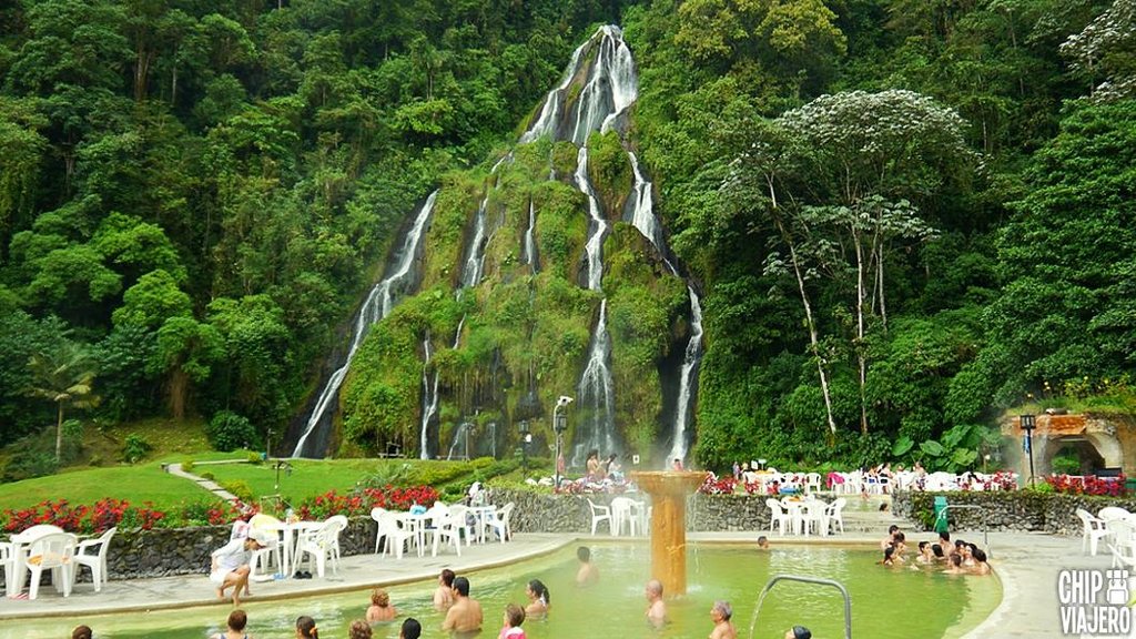 Santa Rosa de Cabal's waterfall.
