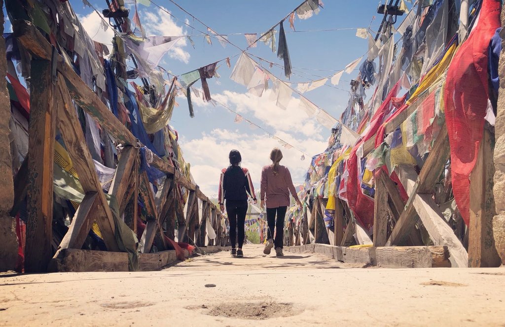 Explore Leh on foot today