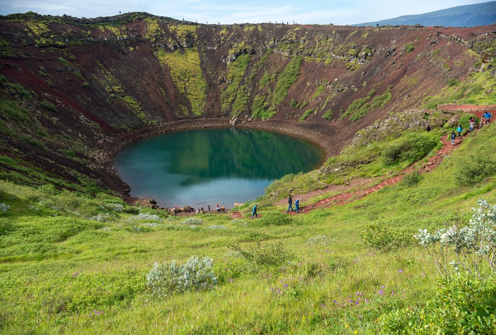Kerid Crater makes a great stop before heading back to the city