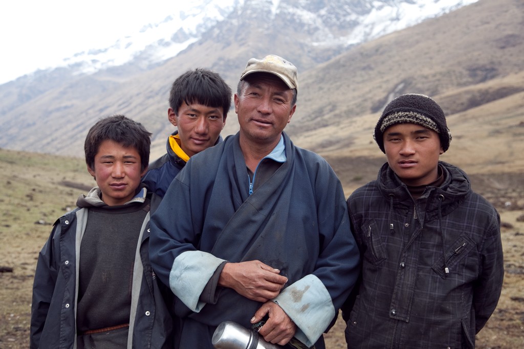 Local Bhutanese people