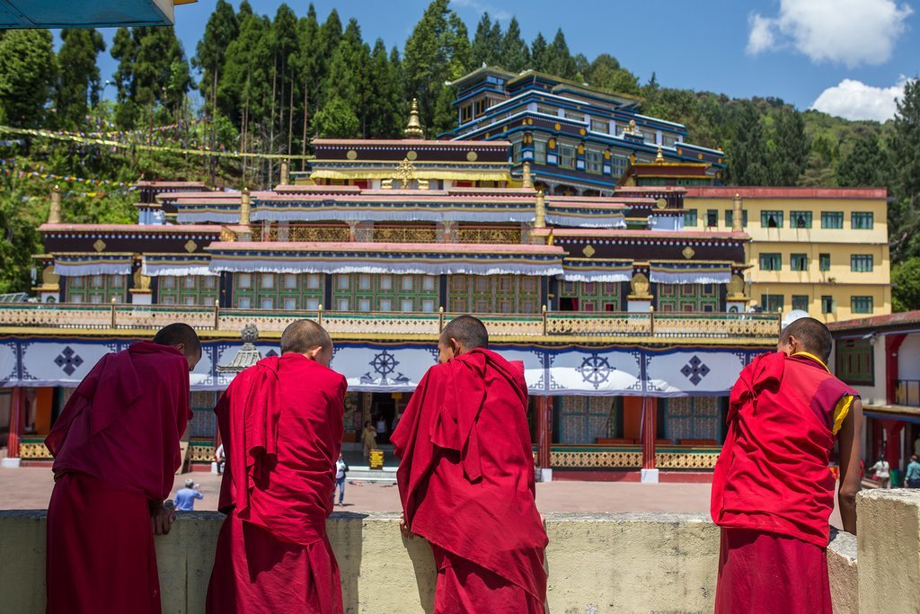 A monastery in Gangtok