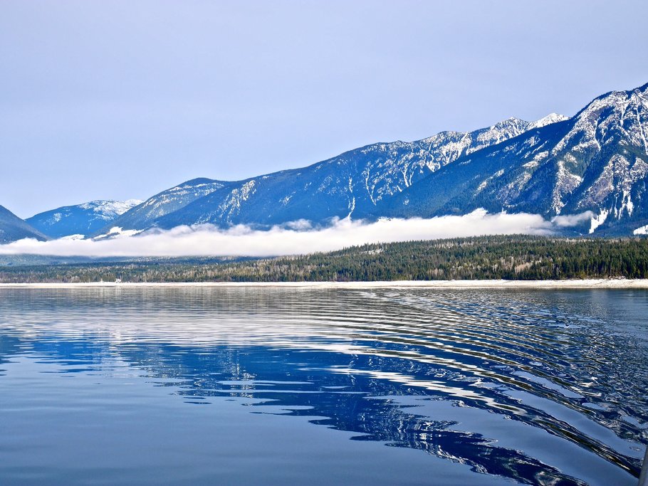 Ferry across Upper Arrow Lake