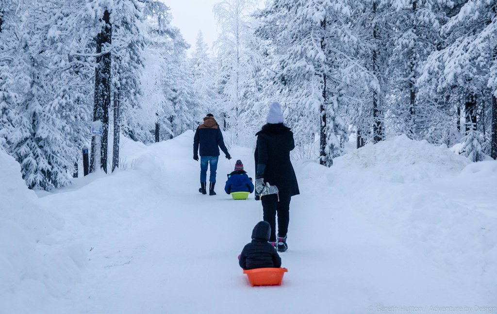 There are plenty of activities on offer in this winter wonderland