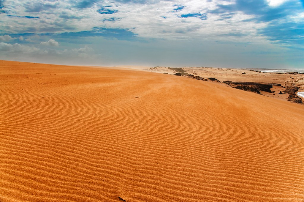 Taroa sees few visitors due to its remote location at the northern tip of South America.