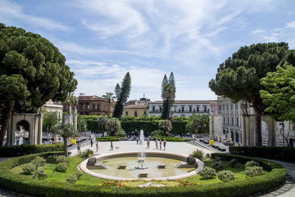 Villa Bellini, Catania, Sicily, Italy