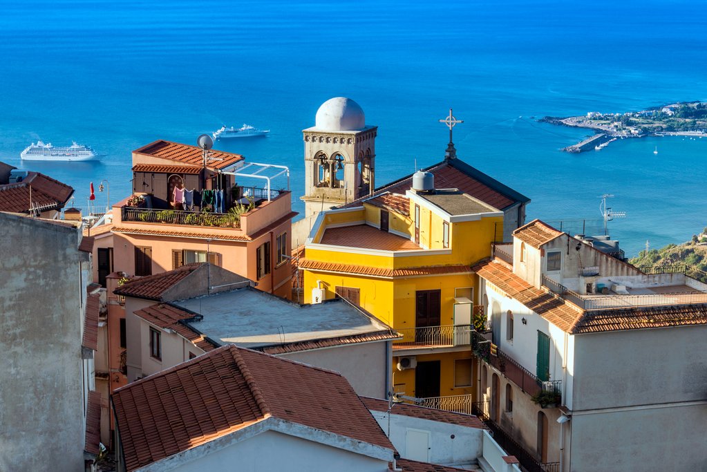 View from the village of Castelmola