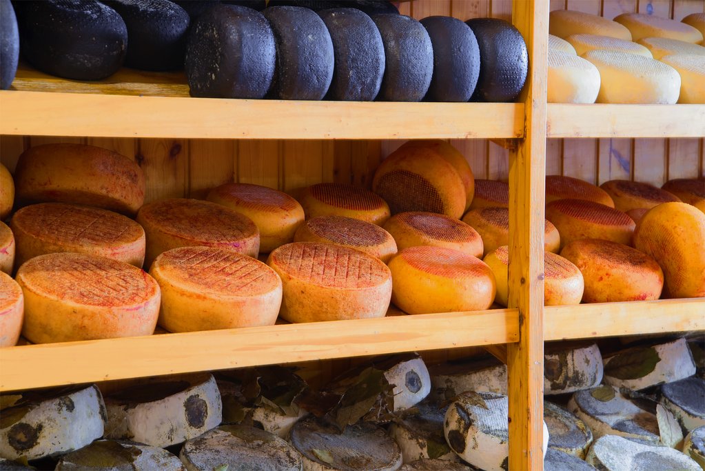 Cheese aging