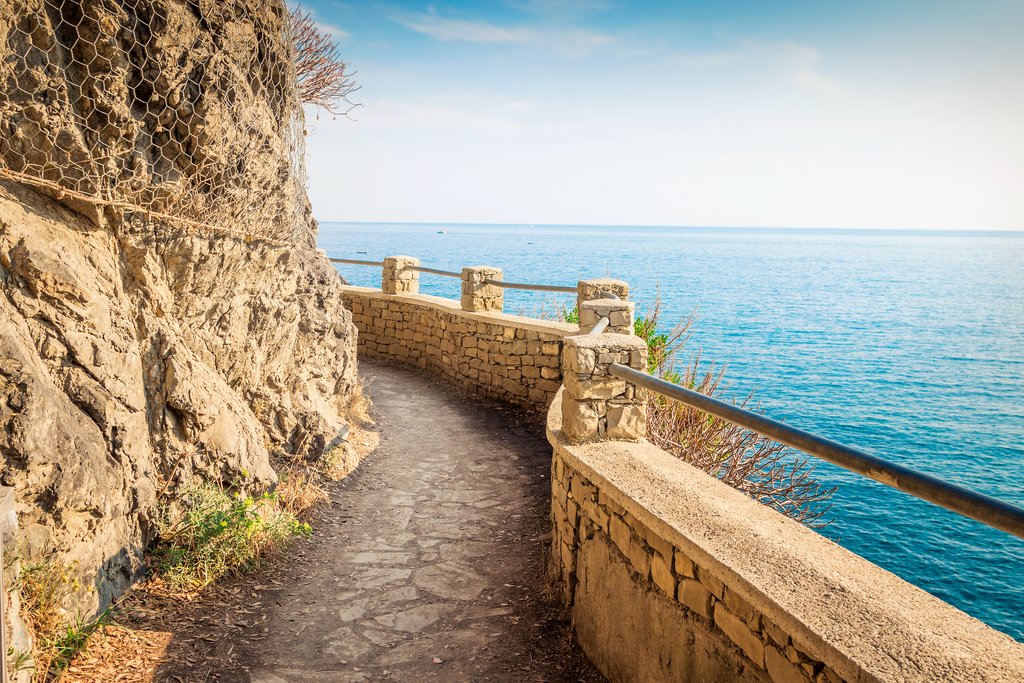Pathway along the sea