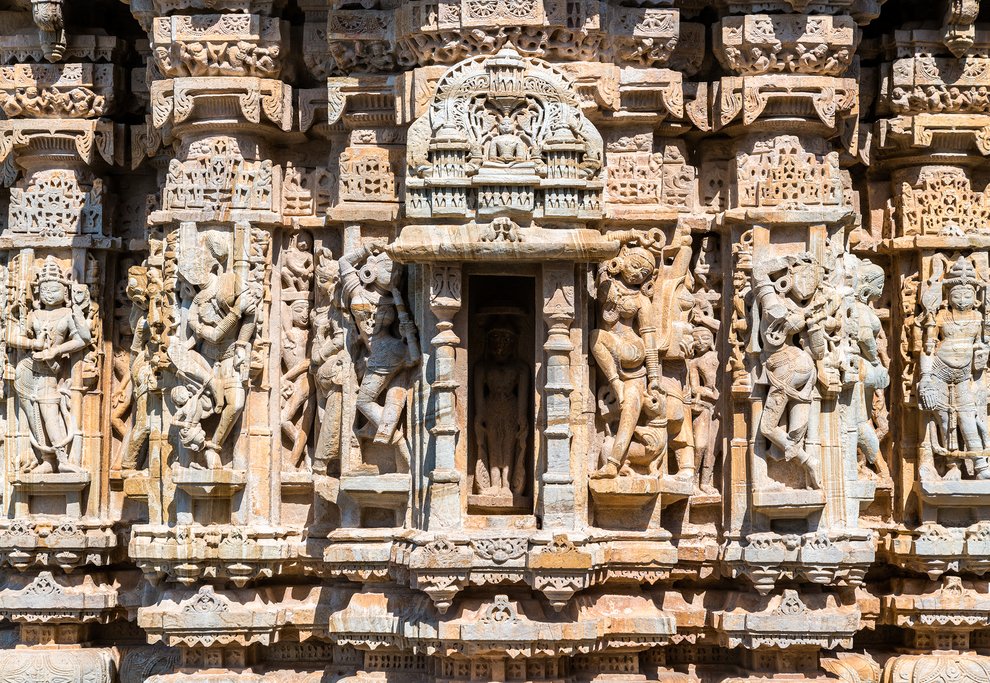 Jain Temple at Chittor Fort, Rajasthan