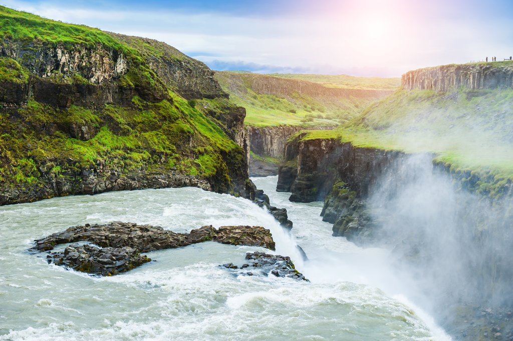 Gulfoss waterfall