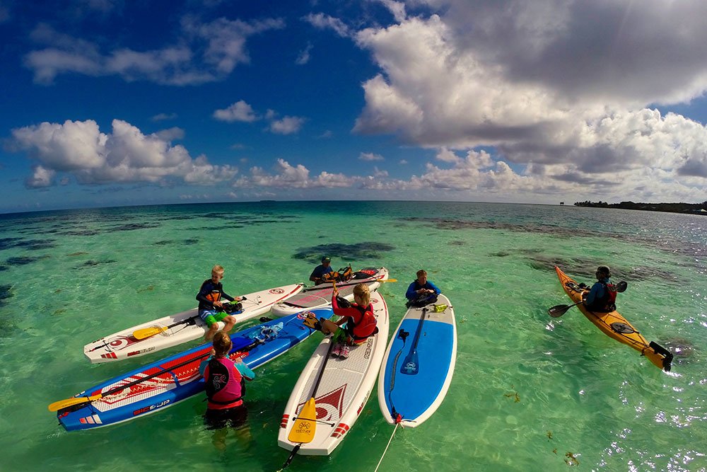 Paddle around Glover's Reef