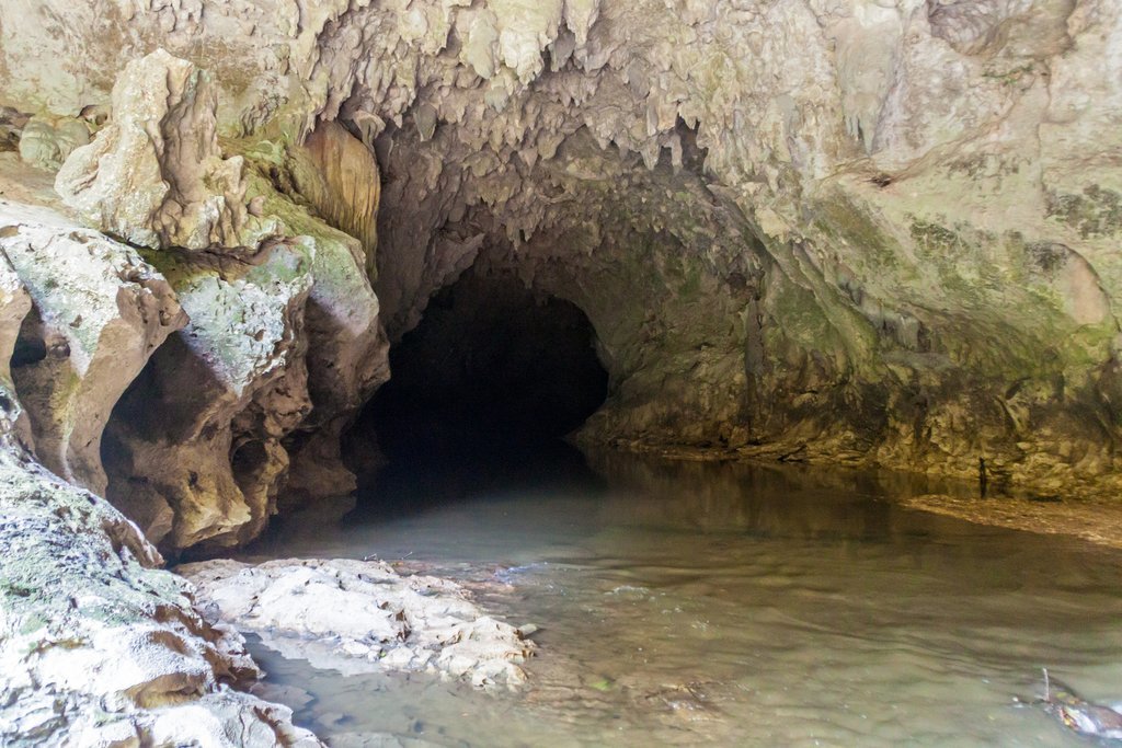 Float in the dark through a labyrinth of caves in Candelaria