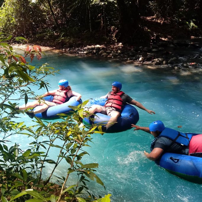 River Tubing Adventure on the Río Celeste