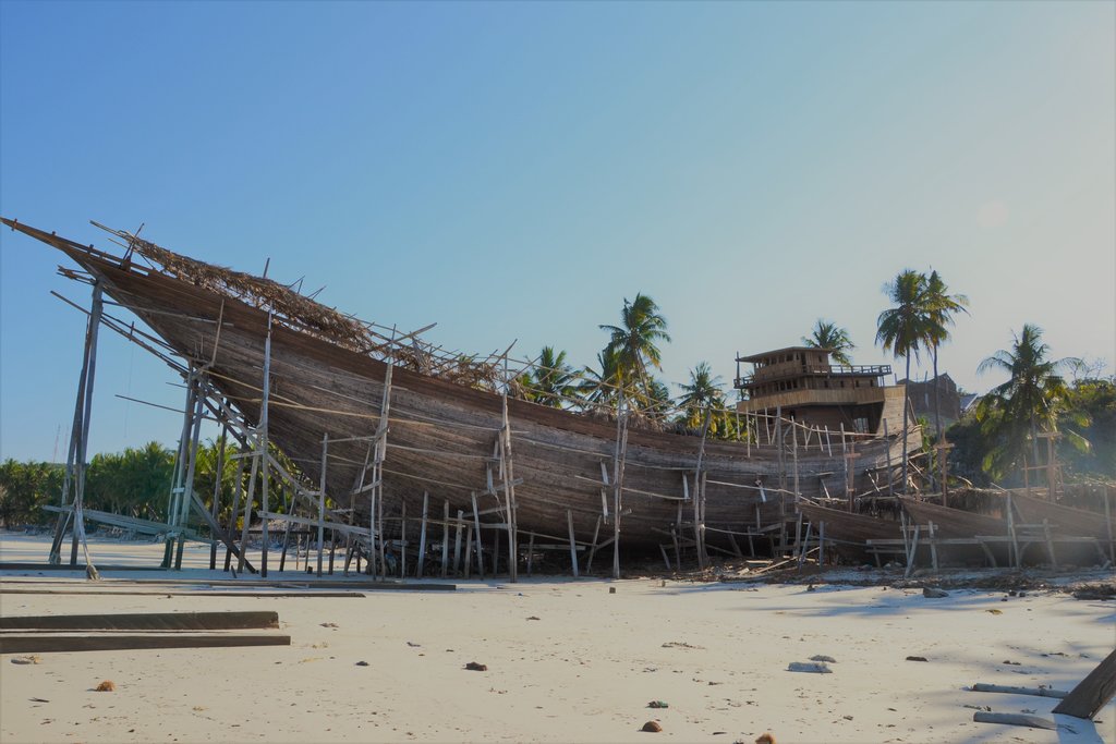 Phinisi Construction at Tana Beru