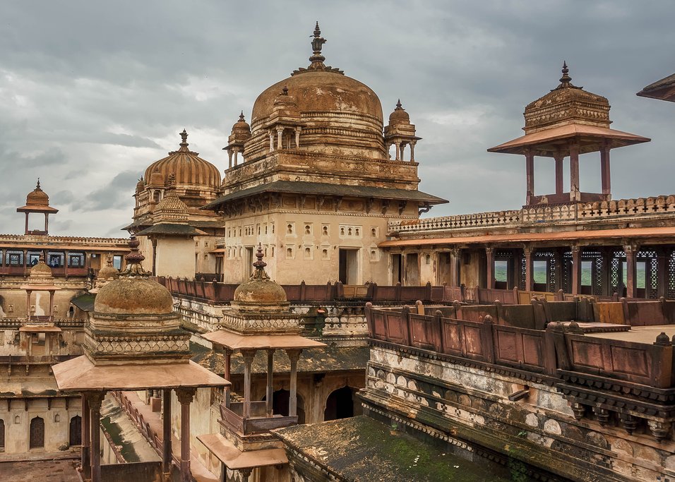 The fort in Orchha, the Lost City of India