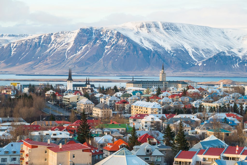 Reykjavik the capital of Iceland