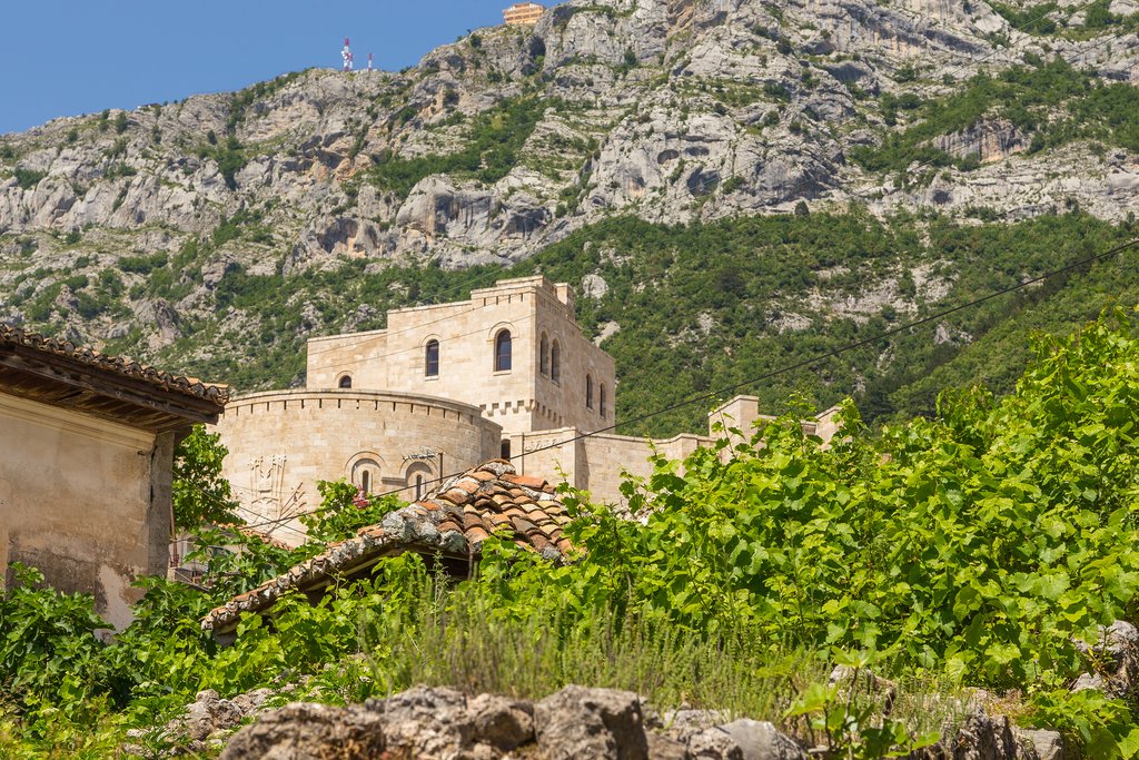 The Kruja Castle is also a museum