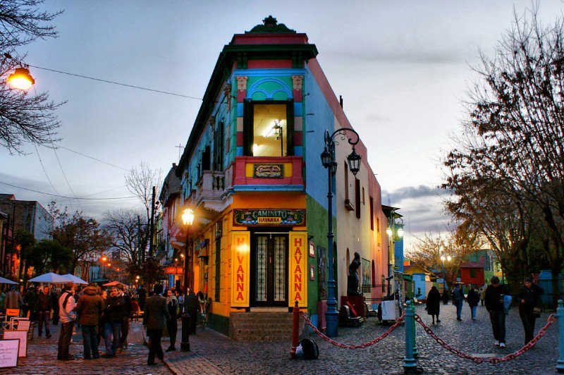 Caminito Street in Buenos Aires