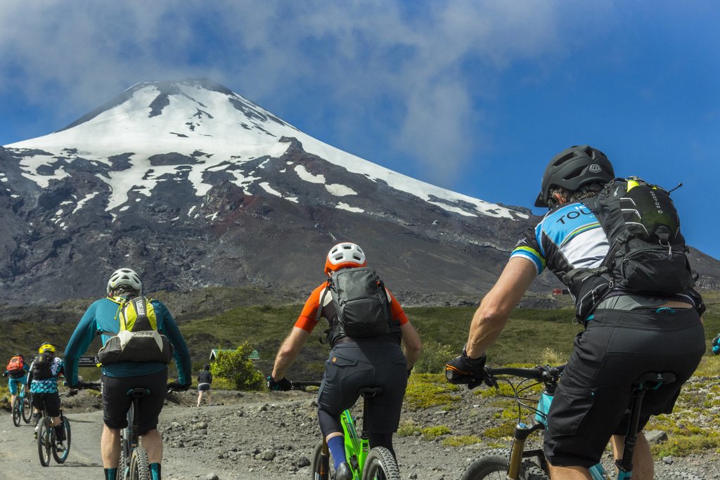 Biking in Chile's Lake and Volcano District